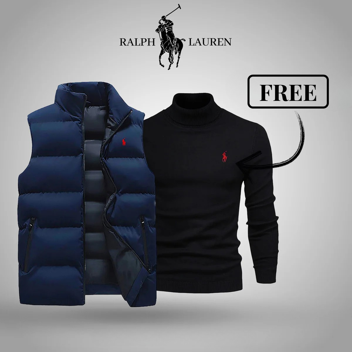 RL Vest + Free Sweater (CLEARANCE)