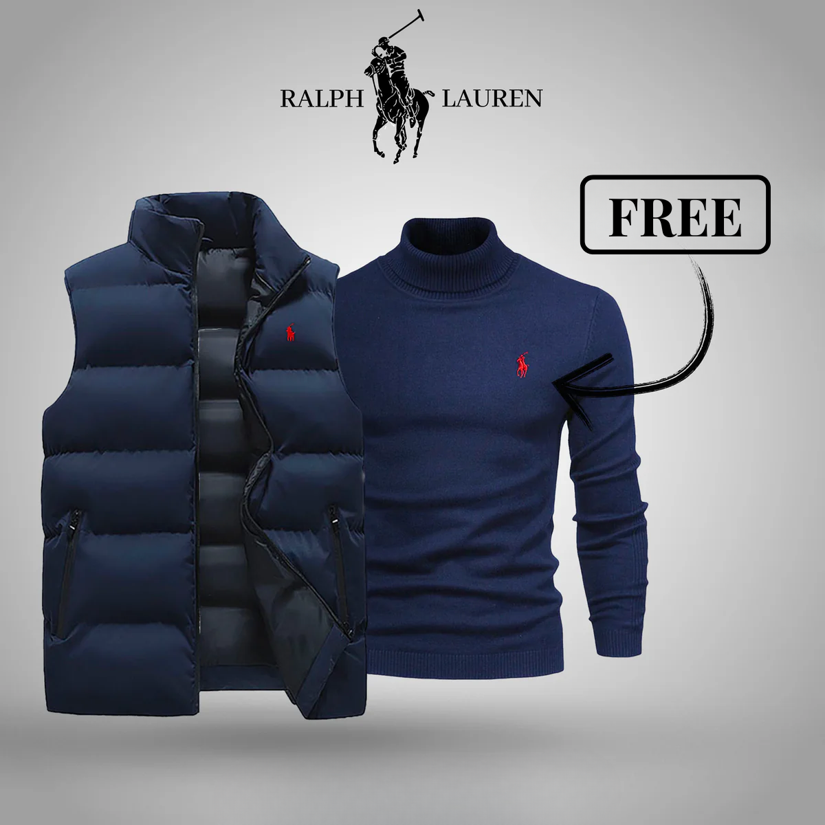 RL Vest + Free Sweater (CLEARANCE)