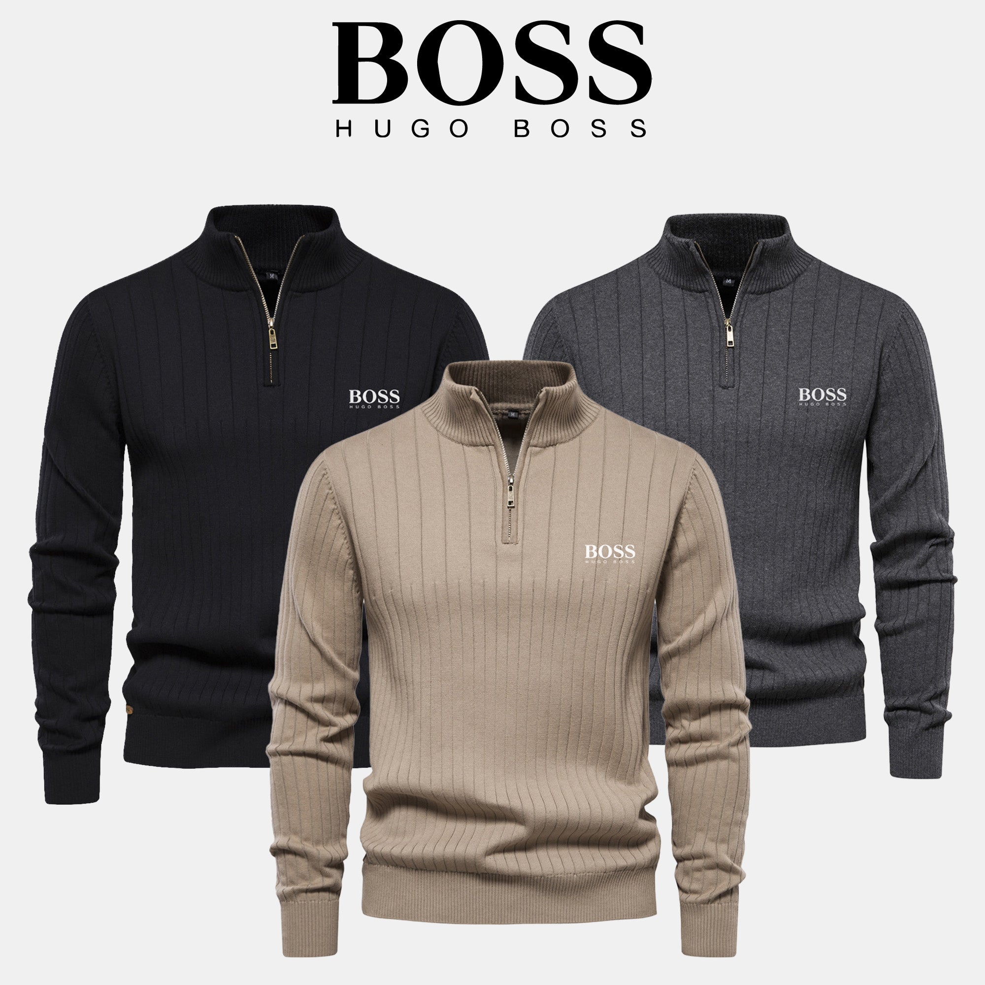 Zipped Sweater (CLEARANCE)