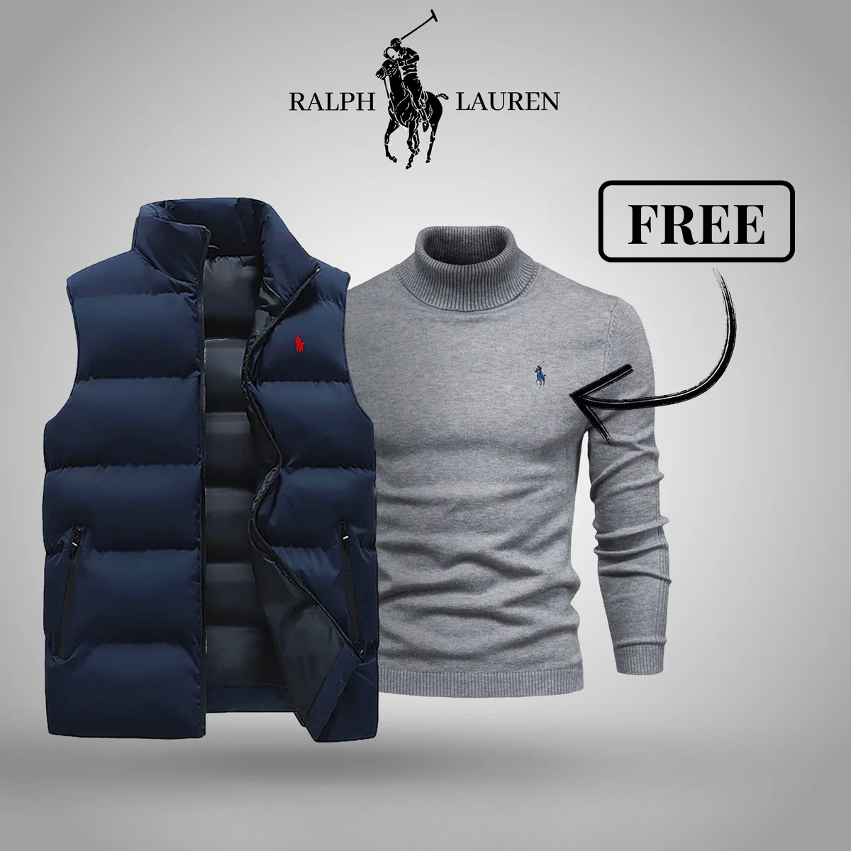 RL Vest + Free Sweater (CLEARANCE)