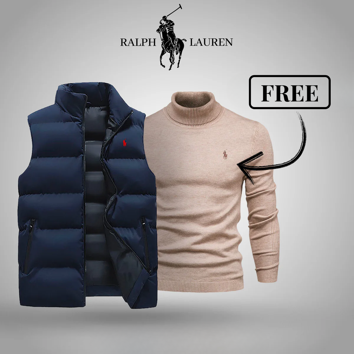 RL Vest + Free Sweater (CLEARANCE)