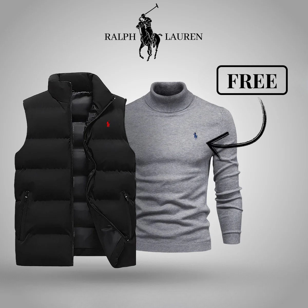RL Vest + Free Sweater (CLEARANCE)