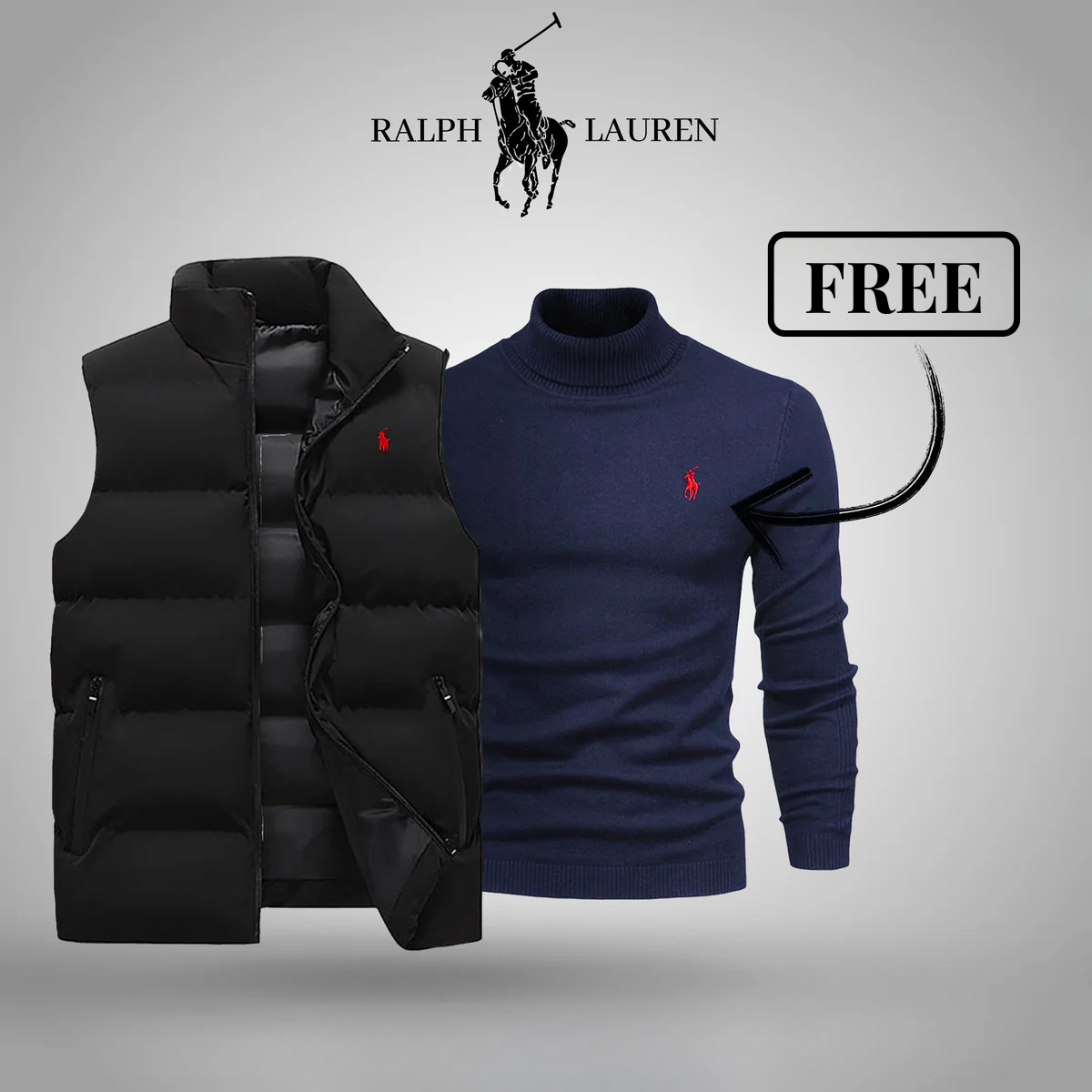 RL Vest + Free Sweater (CLEARANCE)