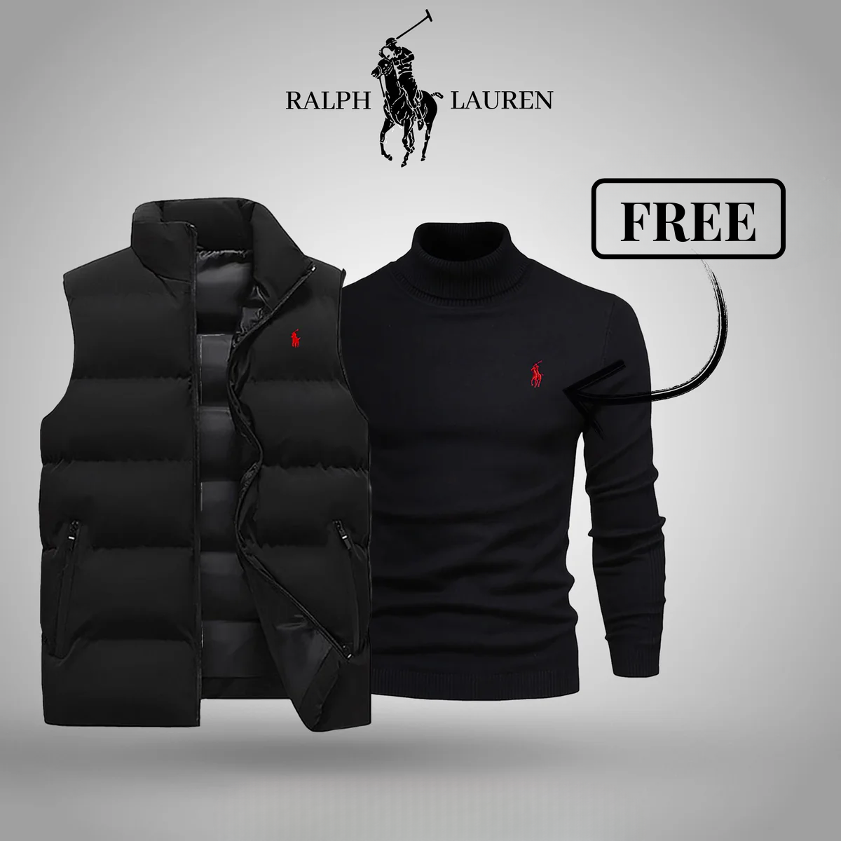 RL Vest + Free Sweater (CLEARANCE)