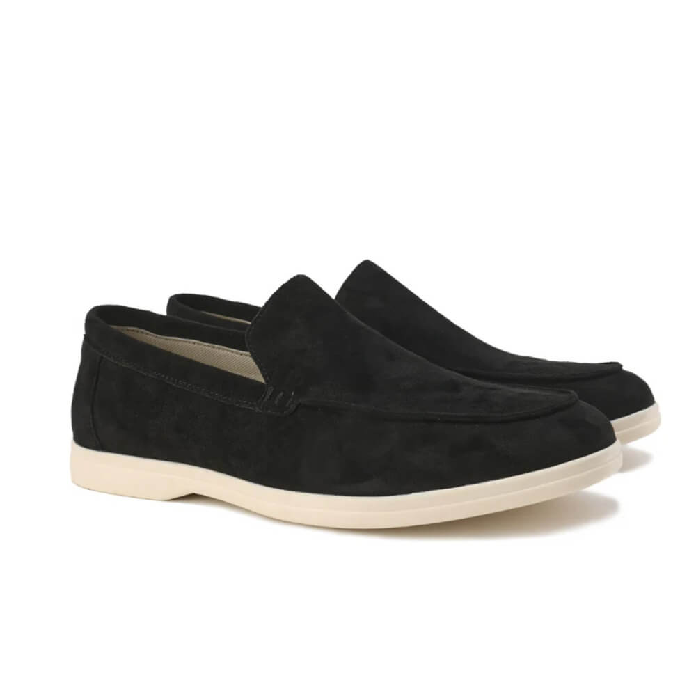 Classic Suede Loafers with Timeless Elegance