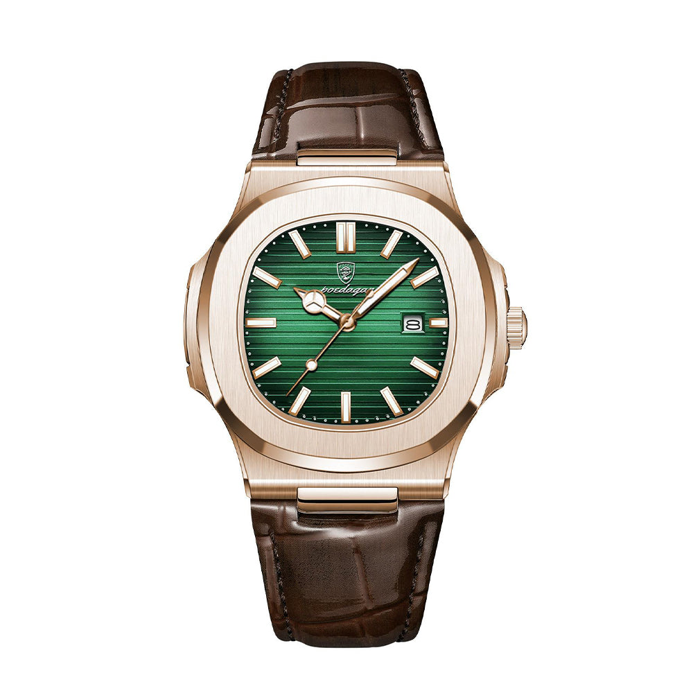 GENEVA Premium Leather Timepiece