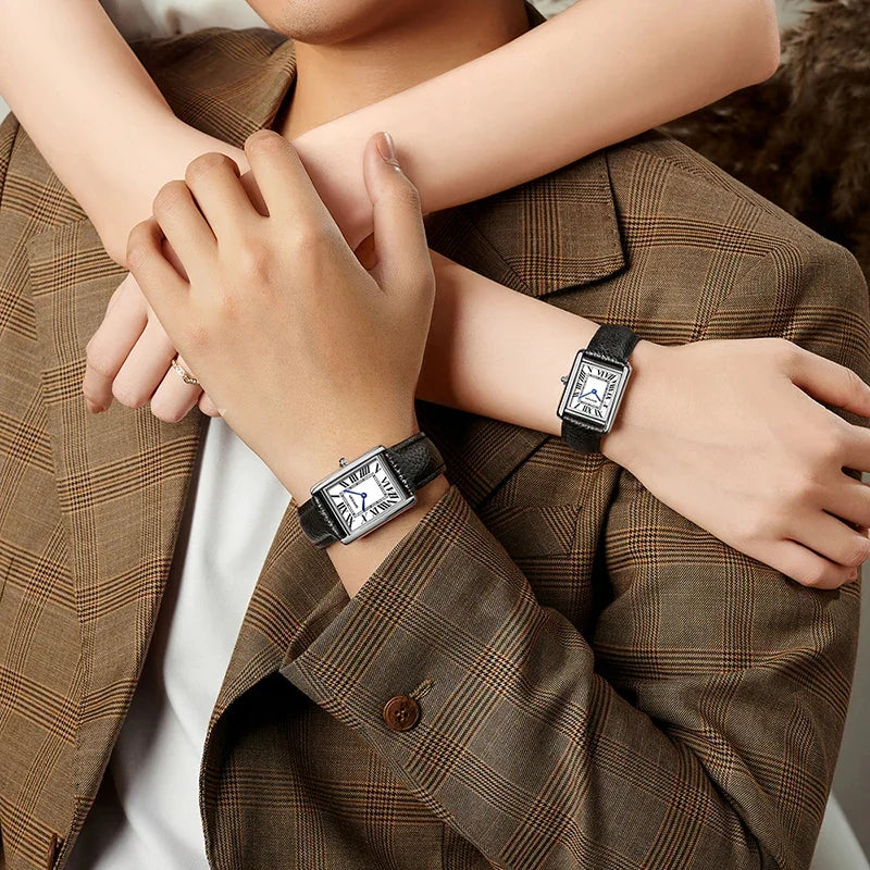 Romano Timeless Classic Tank Watch