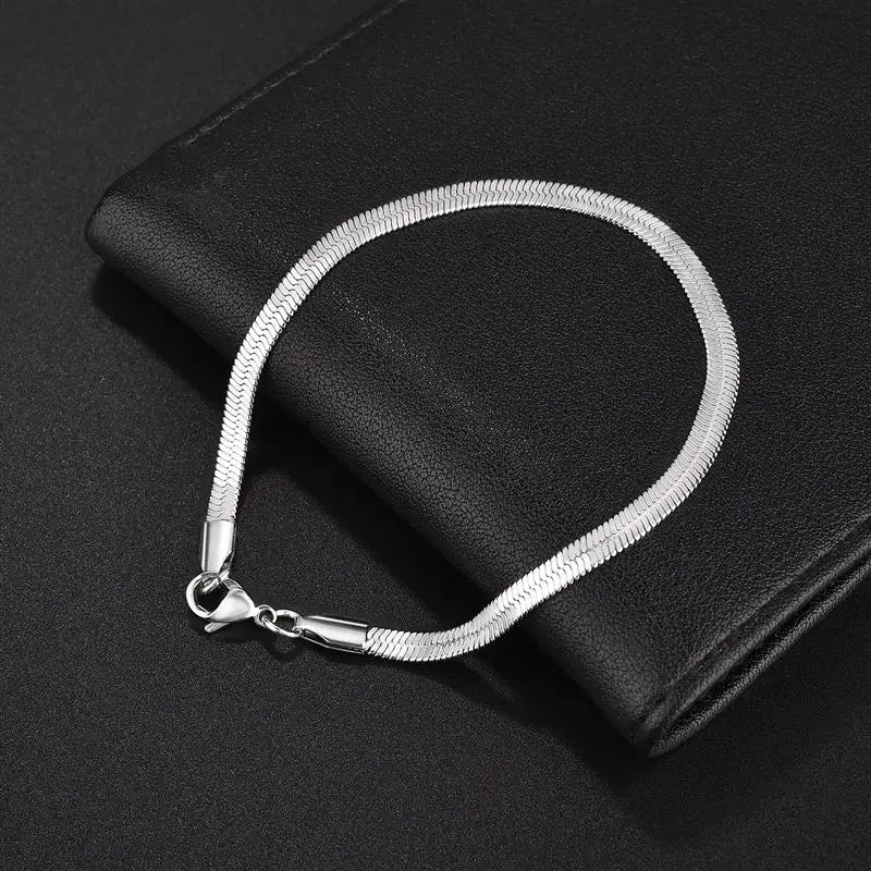 Titan Men's Stainless Steel Wrist Bracelet