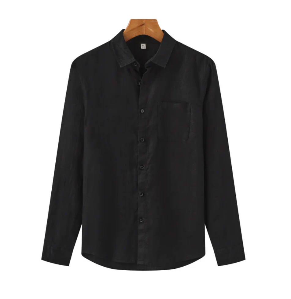 PORTOFINO Casual Linen Button-Up Shirt