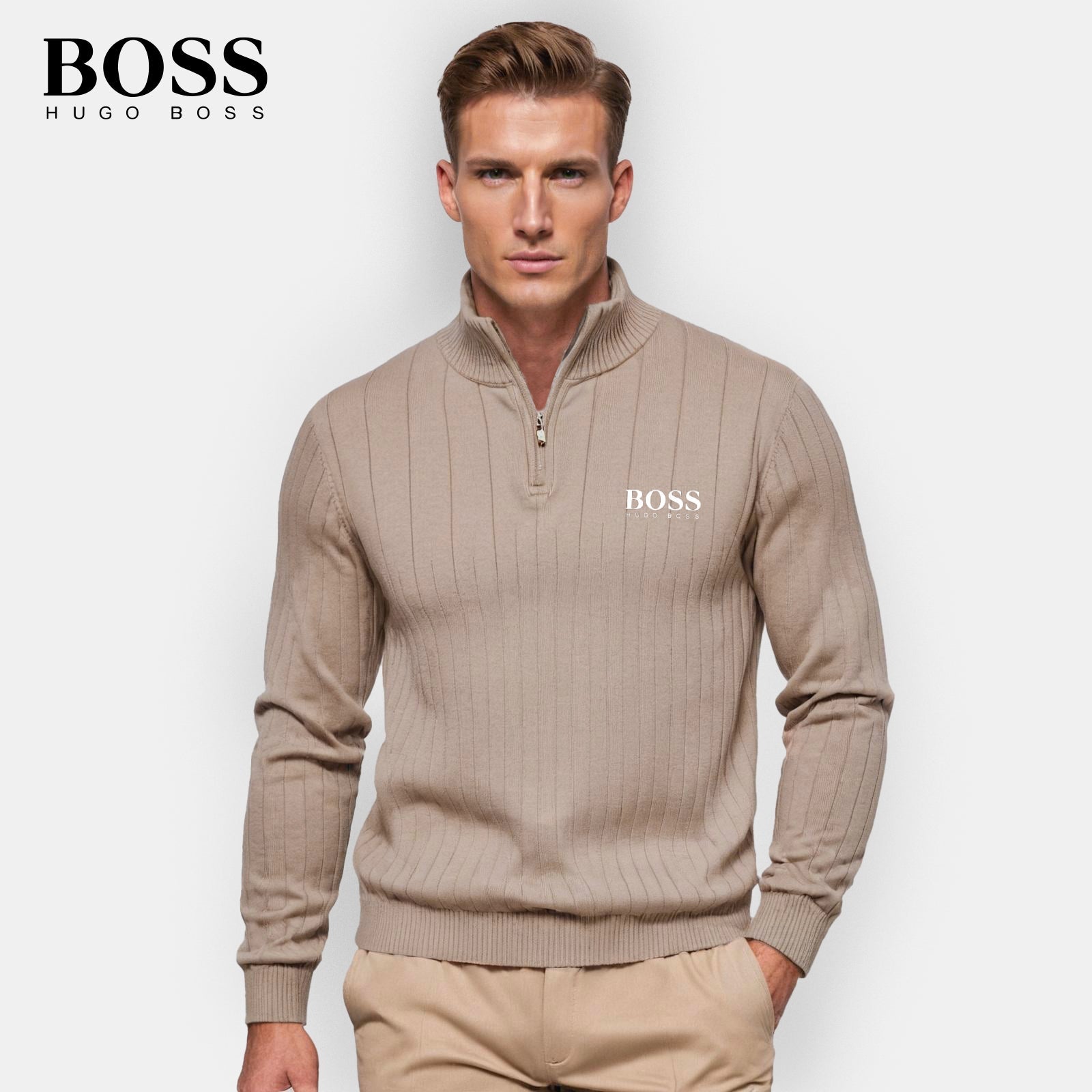 Zipped Sweater (CLEARANCE)