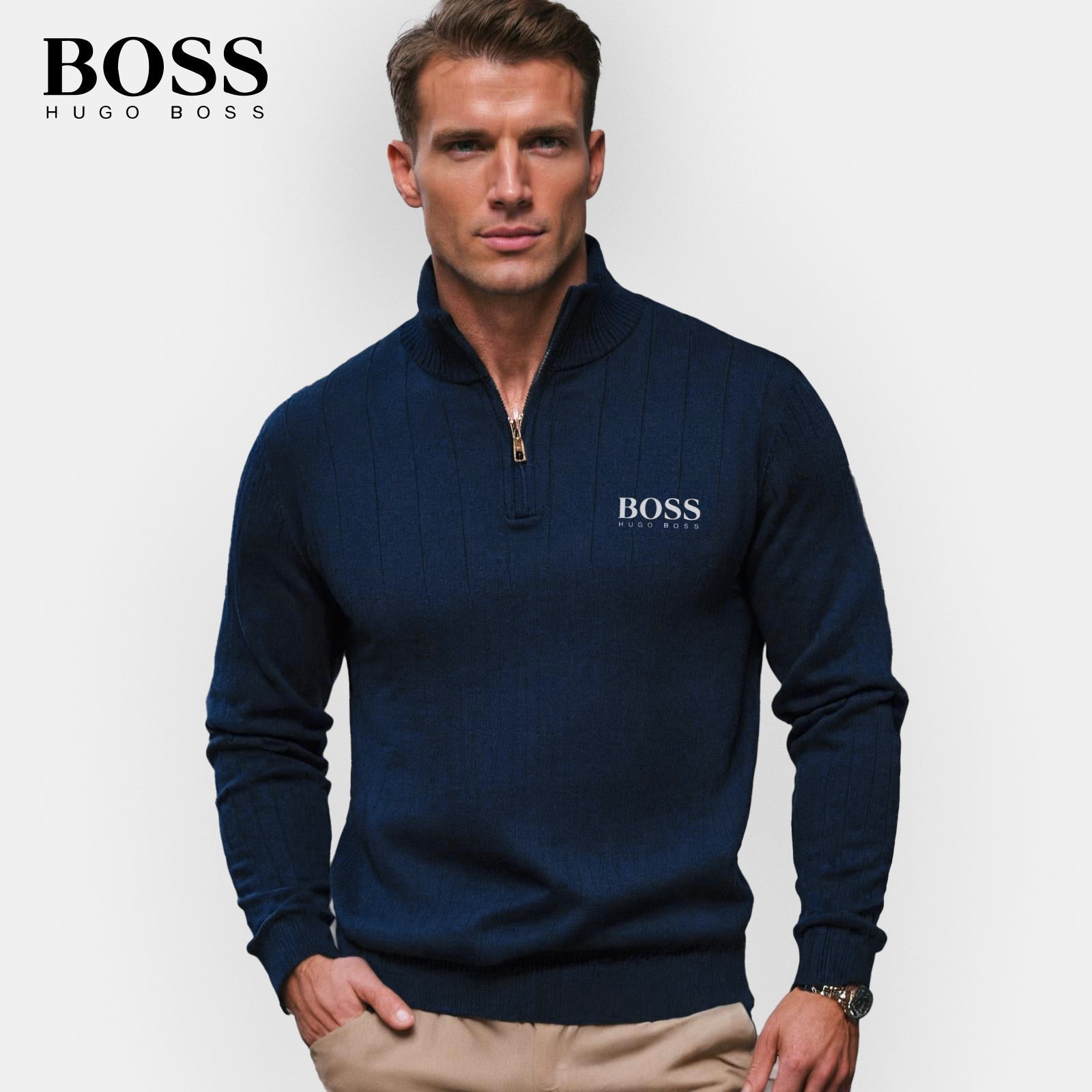 Zipped Sweater (CLEARANCE)