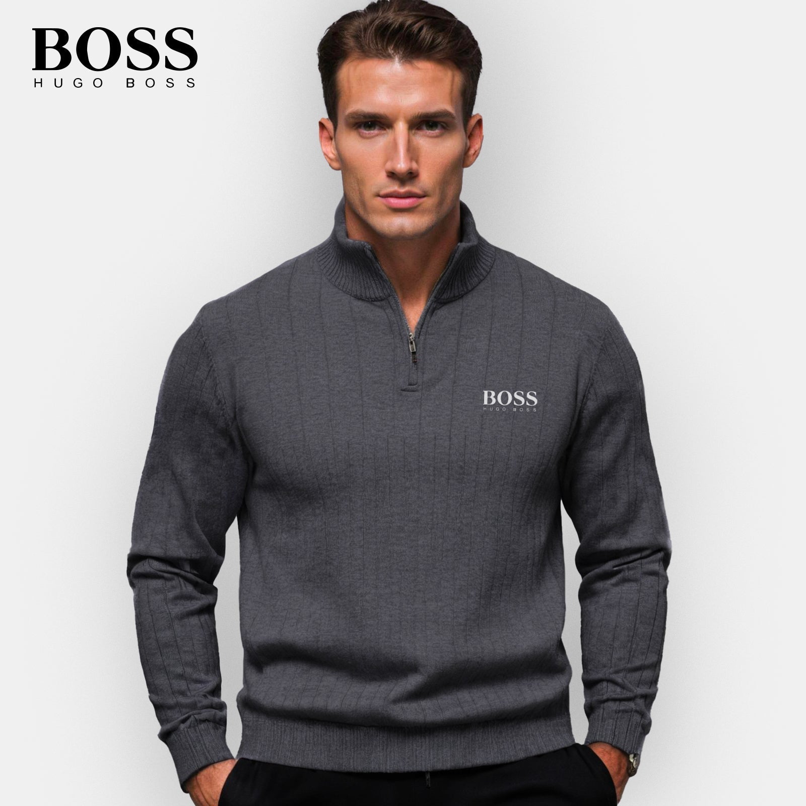 Zipped Sweater (CLEARANCE)