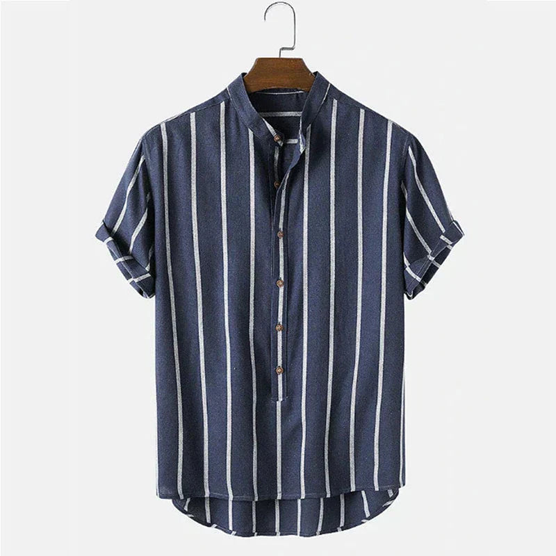 ANTIBES Breathable Cotton Summer Shirt
