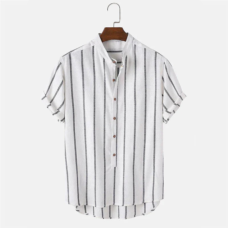 ANTIBES Breathable Cotton Summer Shirt